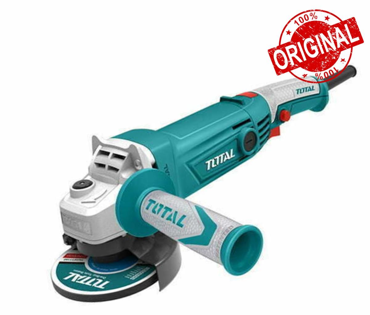 TOTAL Tools 4” Angle grinder 1010W 12500RPM TG1121006