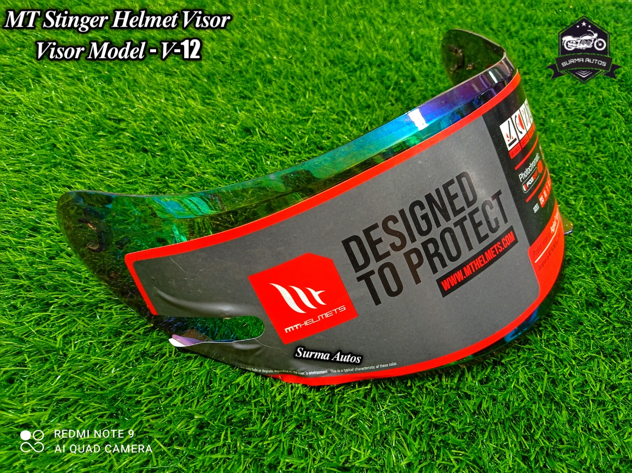 MT Stinger Helmet Visor (Model-MT-V-12). 