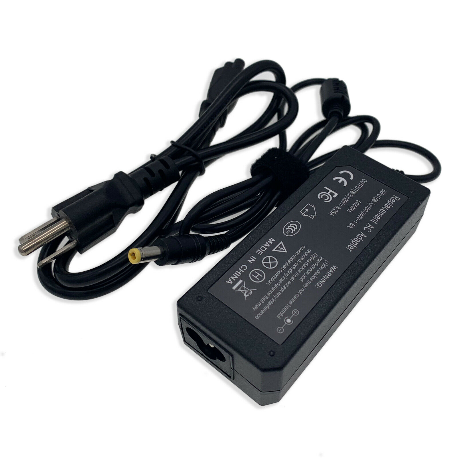 65W Power Adapter Charger Cord For Lenovo ThinkCentre M72e Tiny Series. 