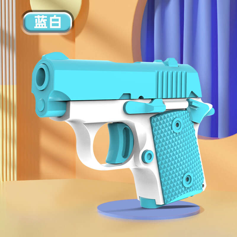 Mini pistol 1911 Baby blowback cannot be fired, decompression toy 3D printing. 