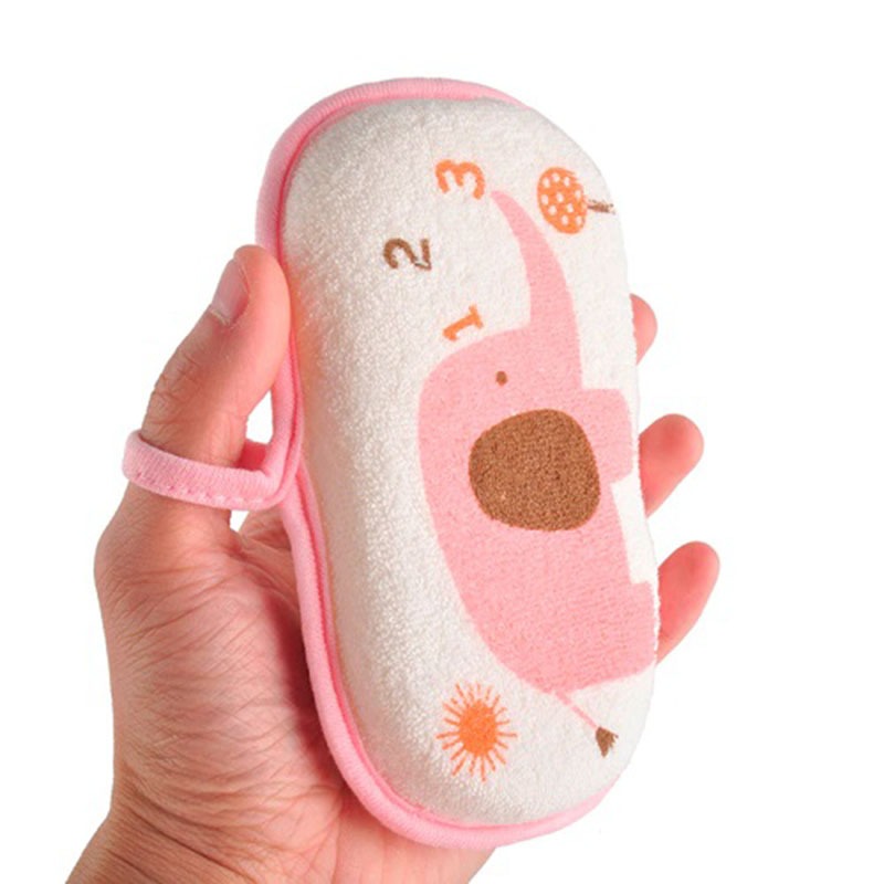 Cartoon Animal Baby Bath Sponge – Ultra Soft & Safe for Infants - Image 10