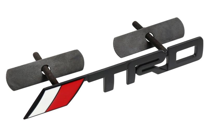 3D TRD Grille Emblem logo- Black. 