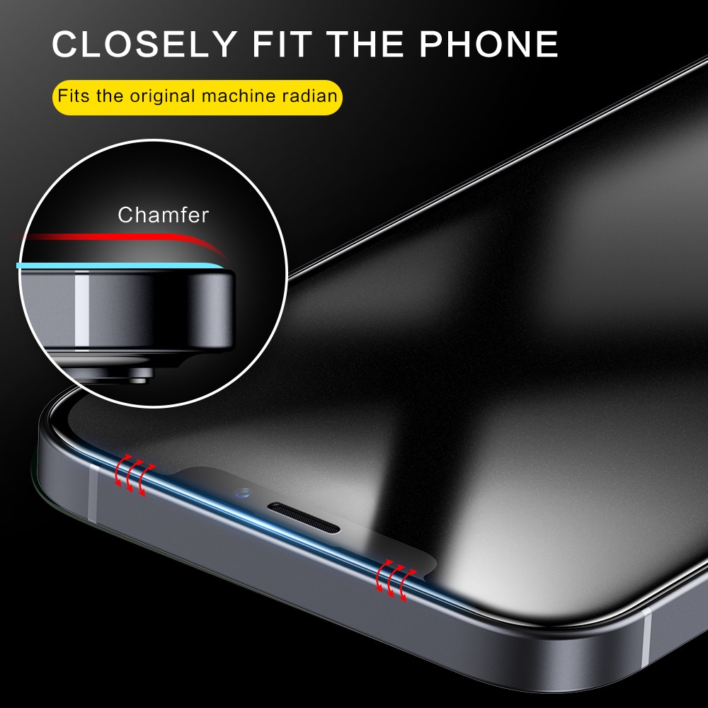 Smart Devil 9D Matte Tempered Glass For Iphone 14/13 Pro Max 12 11 Pro Mini 7 8 Plus 6 S X Xr Xs Se Full Cover Screen Protector. 