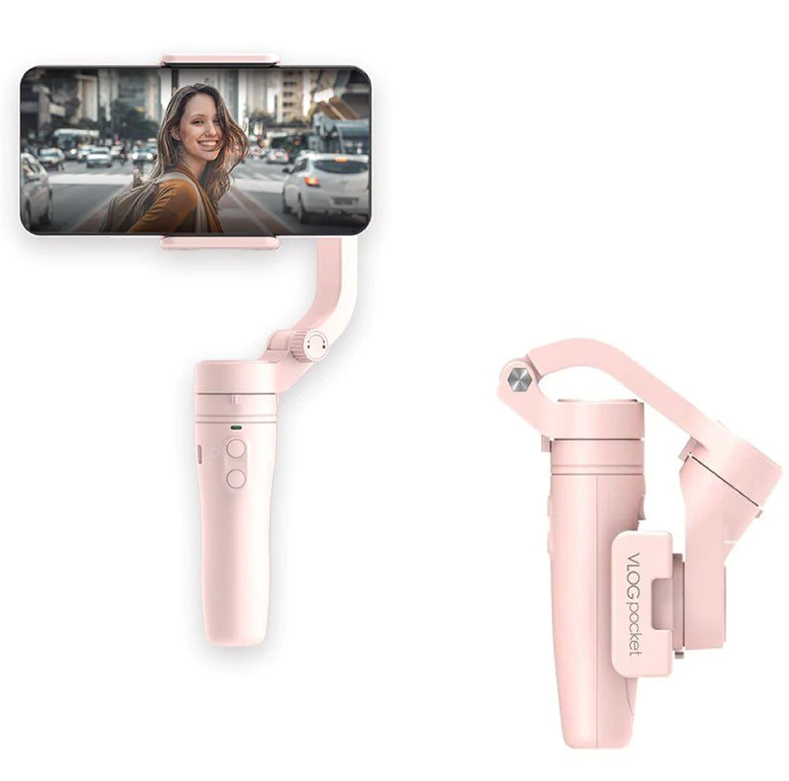 Feiyutech Vlog Pocket 3-Axis Foldable Pocket-Size Handheld Gimbal Stabilizer For Smartphone, Action Camera. 