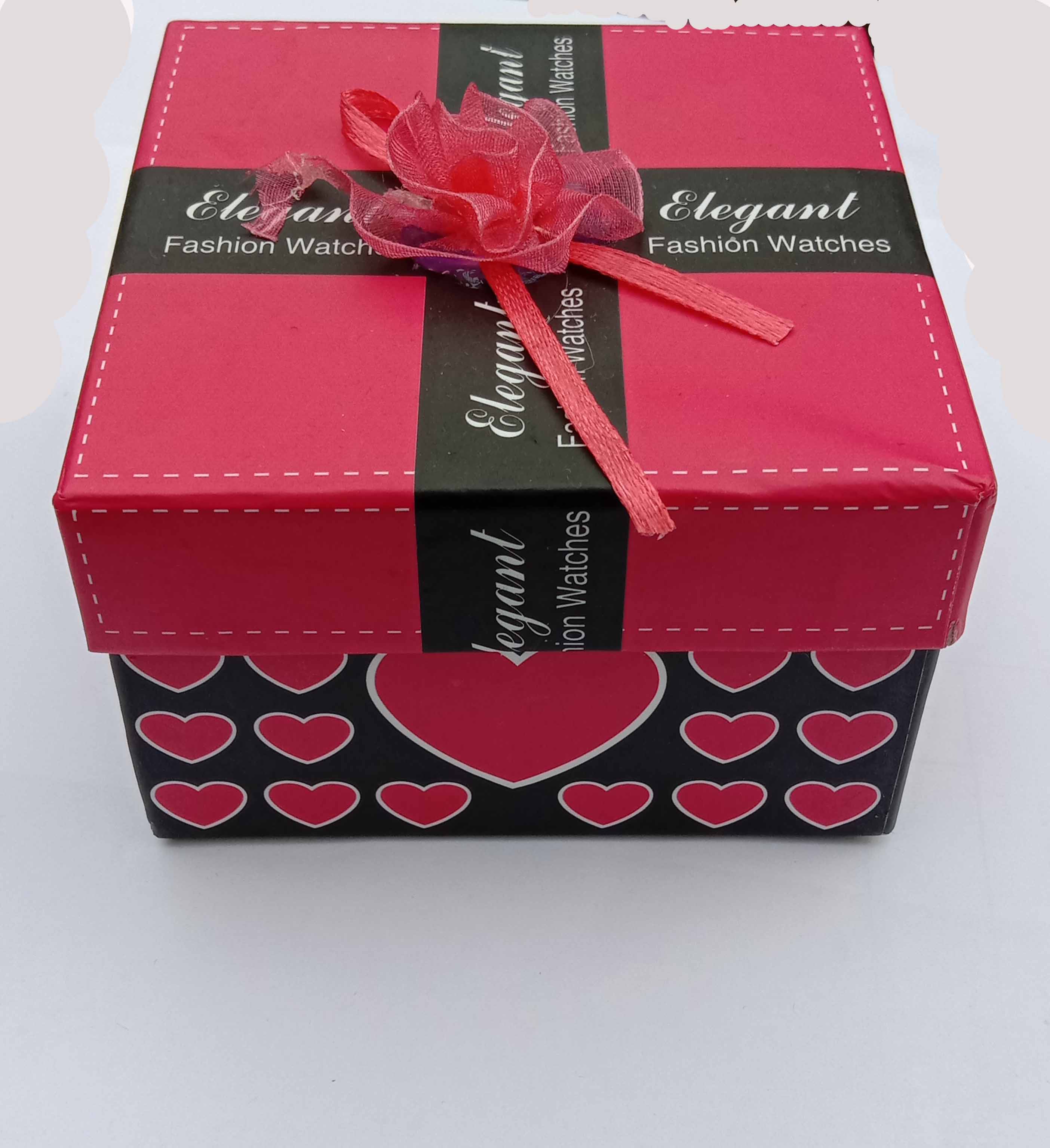 Women'S Fashionable Blank Watch Box For Storage - only Box. 