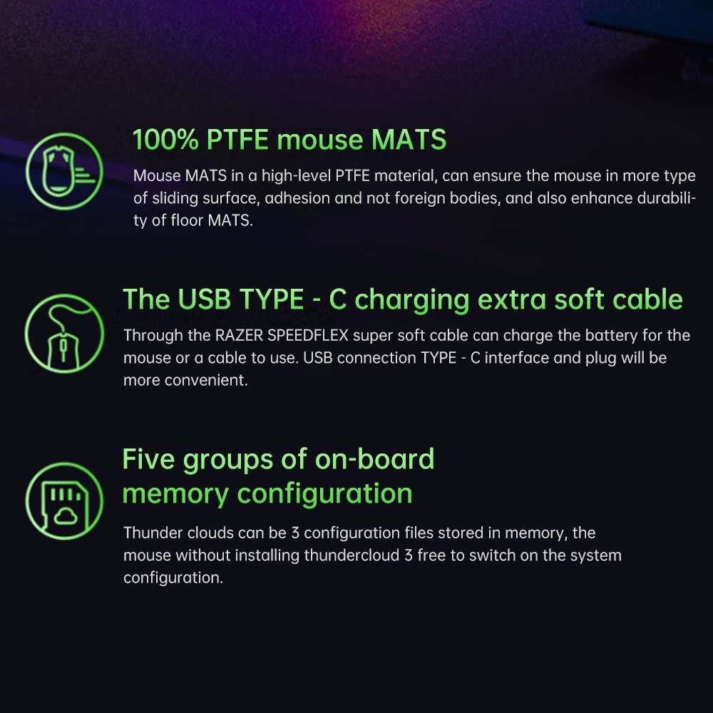Razer V3 Pro Wireless Mouse RGB Gaming Mouse with 30000DPI Optical Sensor Chroma Hyperspeed Mouse Ergnomic Design 11 Progammable Buttons 90 Million Clicks-white. 