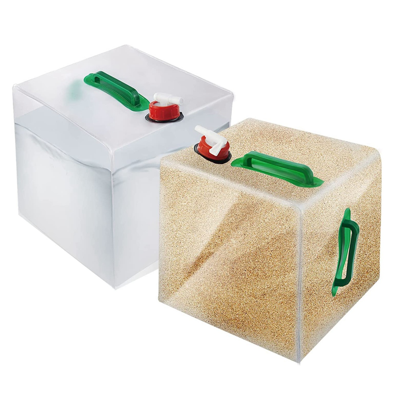 2Pcs Pool Ladder Weights,20L Sandbags for Above Ground Pool,Foldable Waterproof Sandbags for Swimming Pool Ladder. 