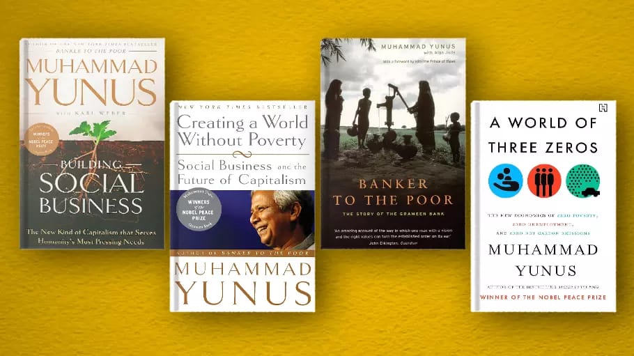 Muhammad Yunus 4 Book set. 