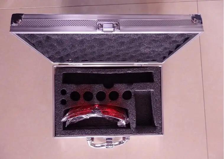 NEW military Blue powerful laser Light Pointers aluminum box and Laser safety glasses High power does not include laser pointer. 