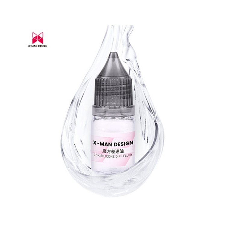 【The road to happiness Store】Gan Qiyi Cube Lube 2ml 10ml Lubricating Oil for Speed XMD qiyi M-lube Professional oil lube Make Rotation Smooth
