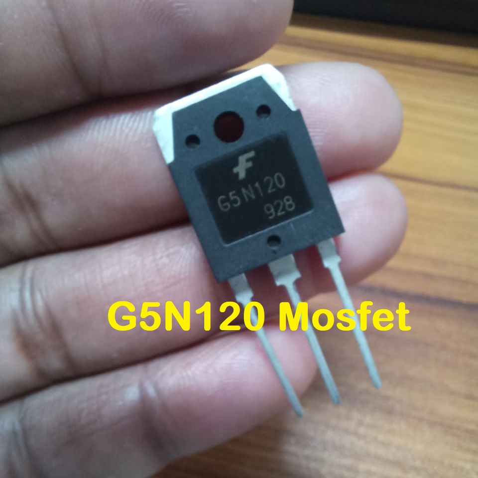 G5N120 5N120 520 5A 120V TO-247 Mosfet Transistor Electromagnetic Oven Power Tube Chip IC Power Transistor Induction Cooker Disassemble Cooker Transistor Field Effect Transistor. 