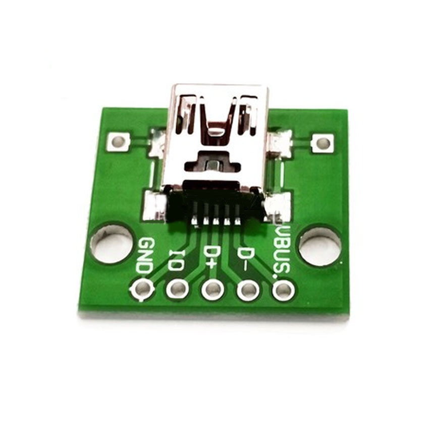 1PCS For iPhone 5 5S 6 Type-C HDMI USB 2.0 3.0 Micro Mini USB Female Connector to DIP Converter Adapter Breakout Board. 