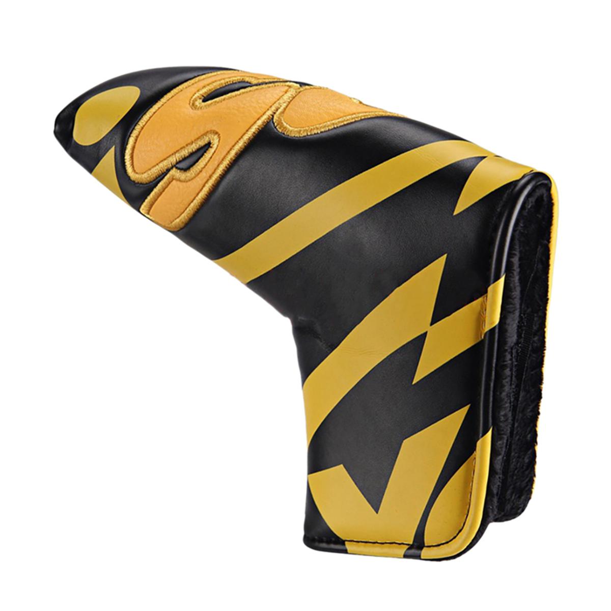 Golf Club Blade Putter Cover Headcover with PU Closure,Yes Printed