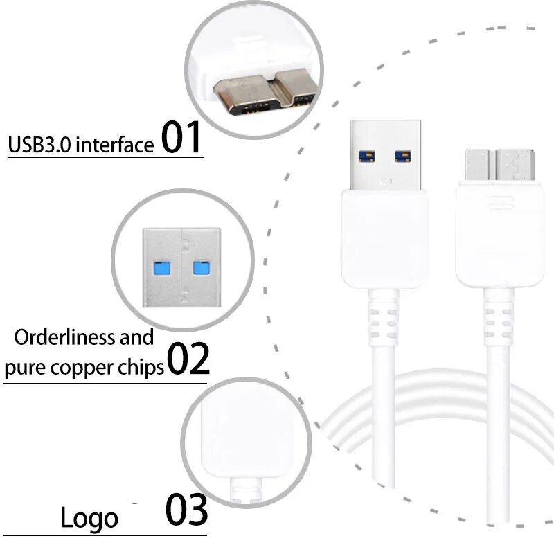 Quick Charge for Samsung Galaxy S5 Note 3 Micro USB 3.0 Cable I9600 Smart Mobile Phone Fast Charger USB 3.0 Data Charging Cable. 