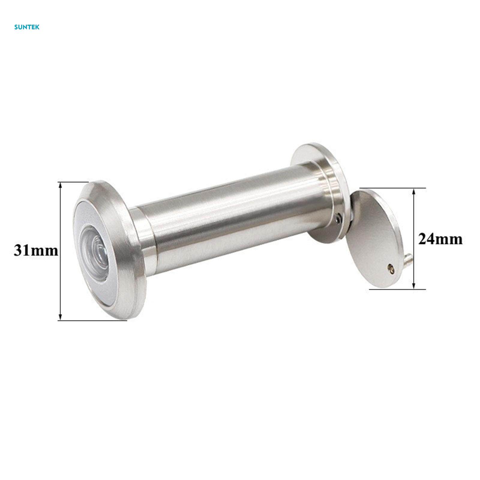 Door Peephole Viewer Opening Diameter: 16cm Durable Office Wide Angle Easy Installation. 