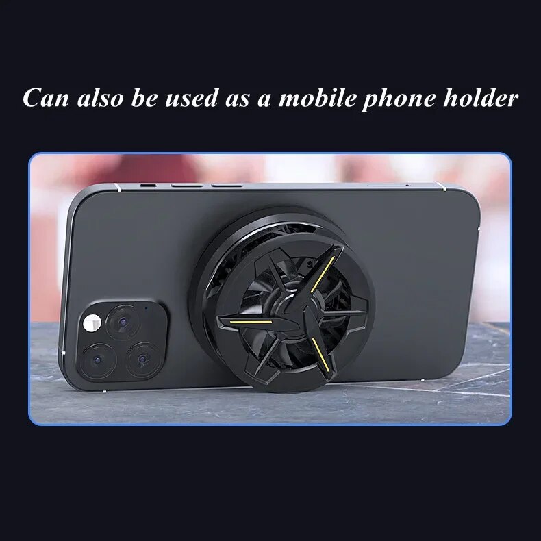 MEMO Mobile Phone Universal Magnetic Semiconductor Cooling Radiator CX01 for PUBG Game Cooler for IPhone Android Cool Heat Sink. 