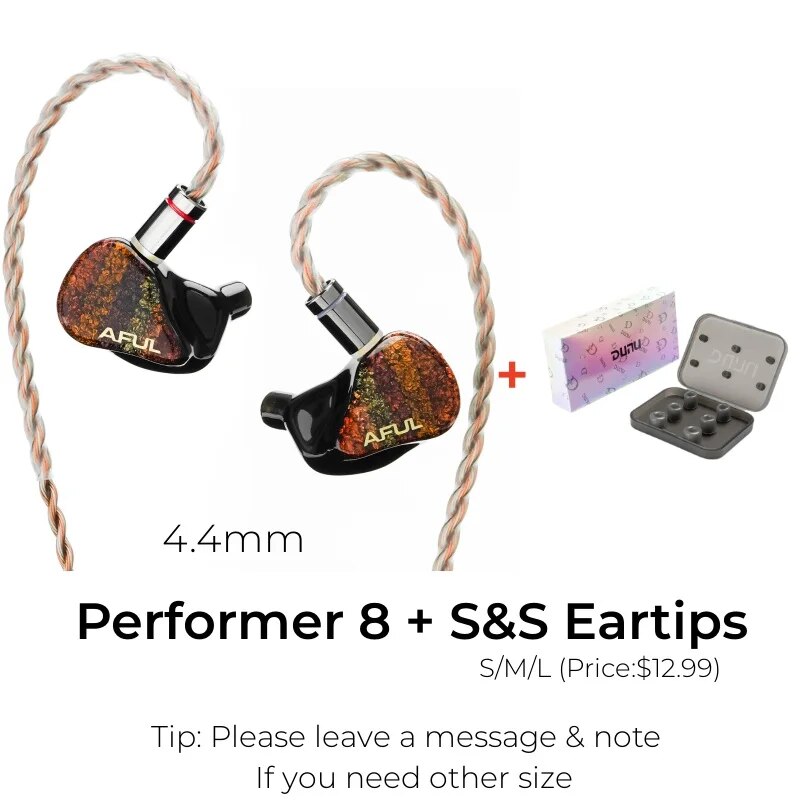 AFUL Performer 8/Performer8 Hybrid Drivers Wired Earphones AFUL Performer 8/Performer8 Hybrid Drivers Wired Earphones