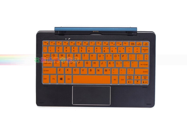 【happy one】Silicone For Cube Iwork 10 Flagship Laptop For Cube Iwork10 X5-Z8300 10.1 Keyboard Protector Cover Skin. 