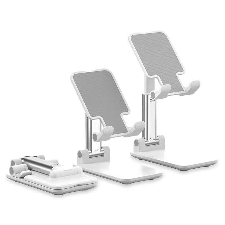 Lifting and folding mobile phone Macaron universal multifunctional internet celebrity desktop lazy support stand. 