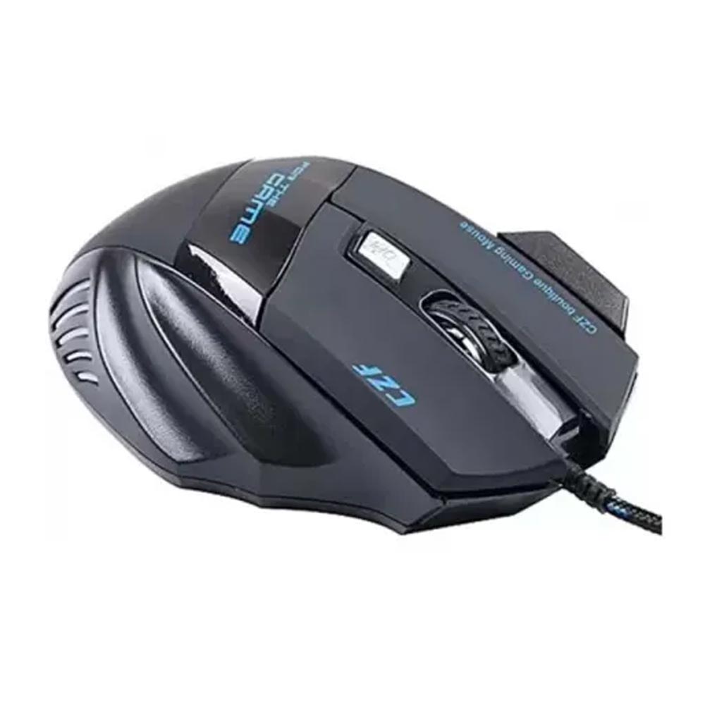 Mouse Gamer Tinji Tj-8 Optical 1600 Dpi Usb Led 6 Buttons. 