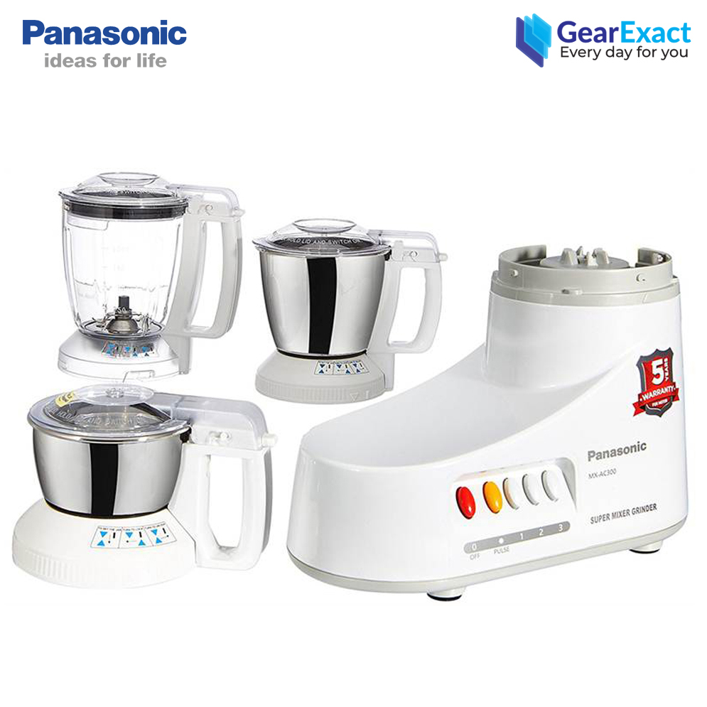 Panasonic MX-AC300 6-in-1 Mixer Grinder. 