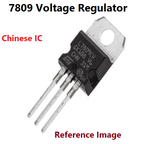 2Pcs- Chinese LM7809 Voltage Regulator LM7809 IC 9V 1.5A Voltage Regulator 3 Pin Leads 7809 Regulator IC TO-220 Package 9V 7809 Voltage Regulator. 
