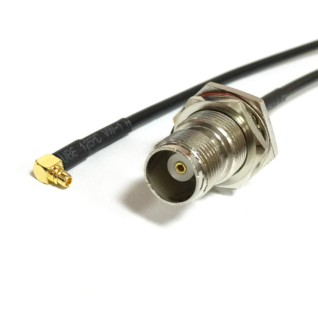 TNC Nut Switch MMCX Male Right Angle Pigtail Cabrelaxle RG316 Wholesale Fast Ship 15CM for WIFI Modem. 