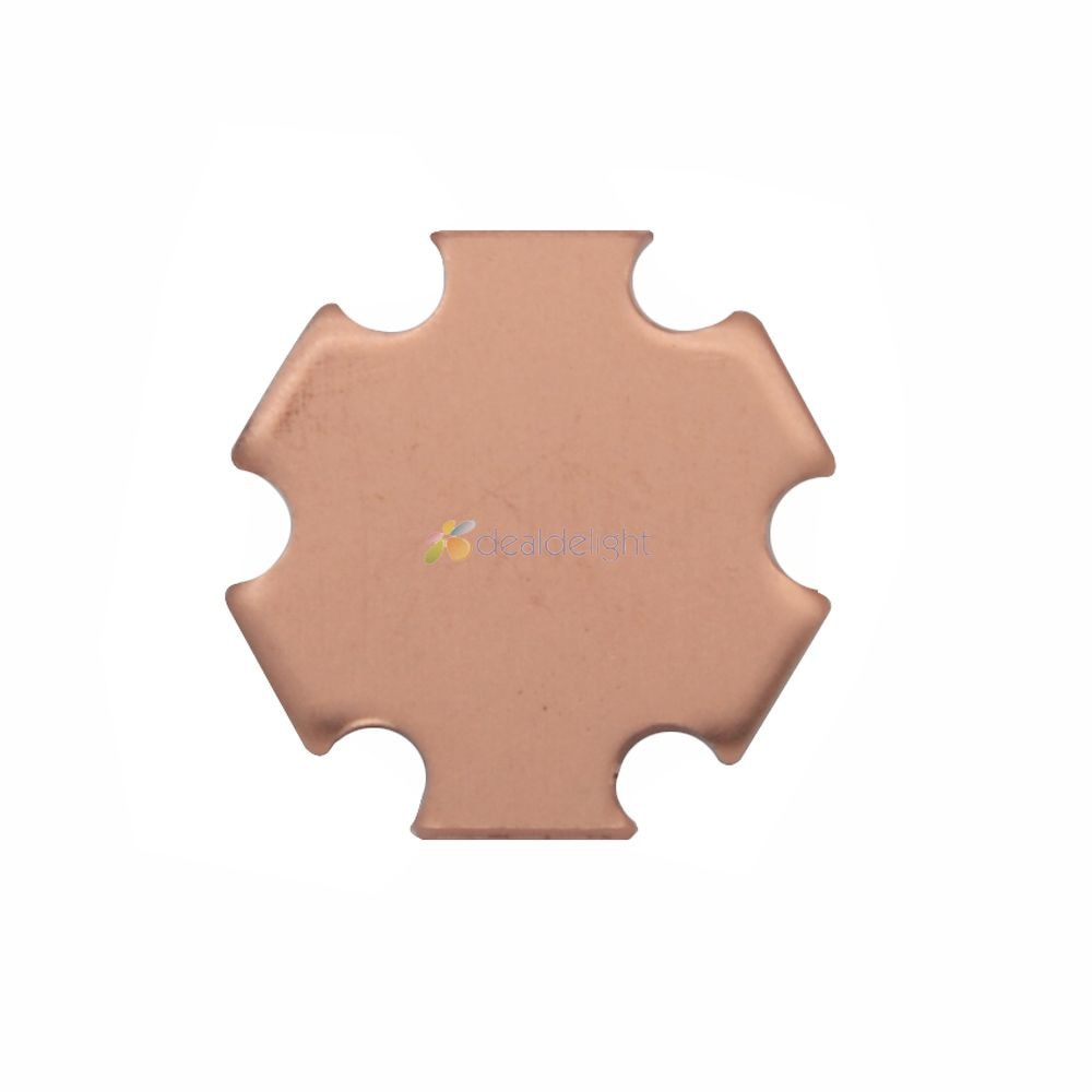 【Alizeker Mall】16mm 20mm Cooper Cree XPG XPG2 XPE XPE2 XML XHP50 XHP70 MKR led PCB 20mm x 1.6mm Star PCB. 