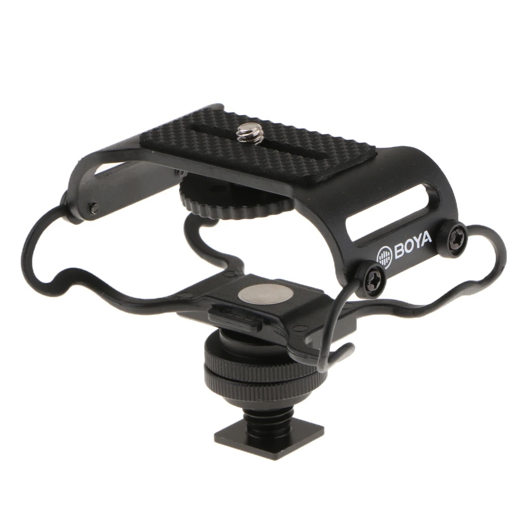 Microphone Shock Mount for Zoom H4n/H5/H6/H1, Tascam DR-40/DR-05, Olympus LS-100, LS-12, Linear PCM Recorders