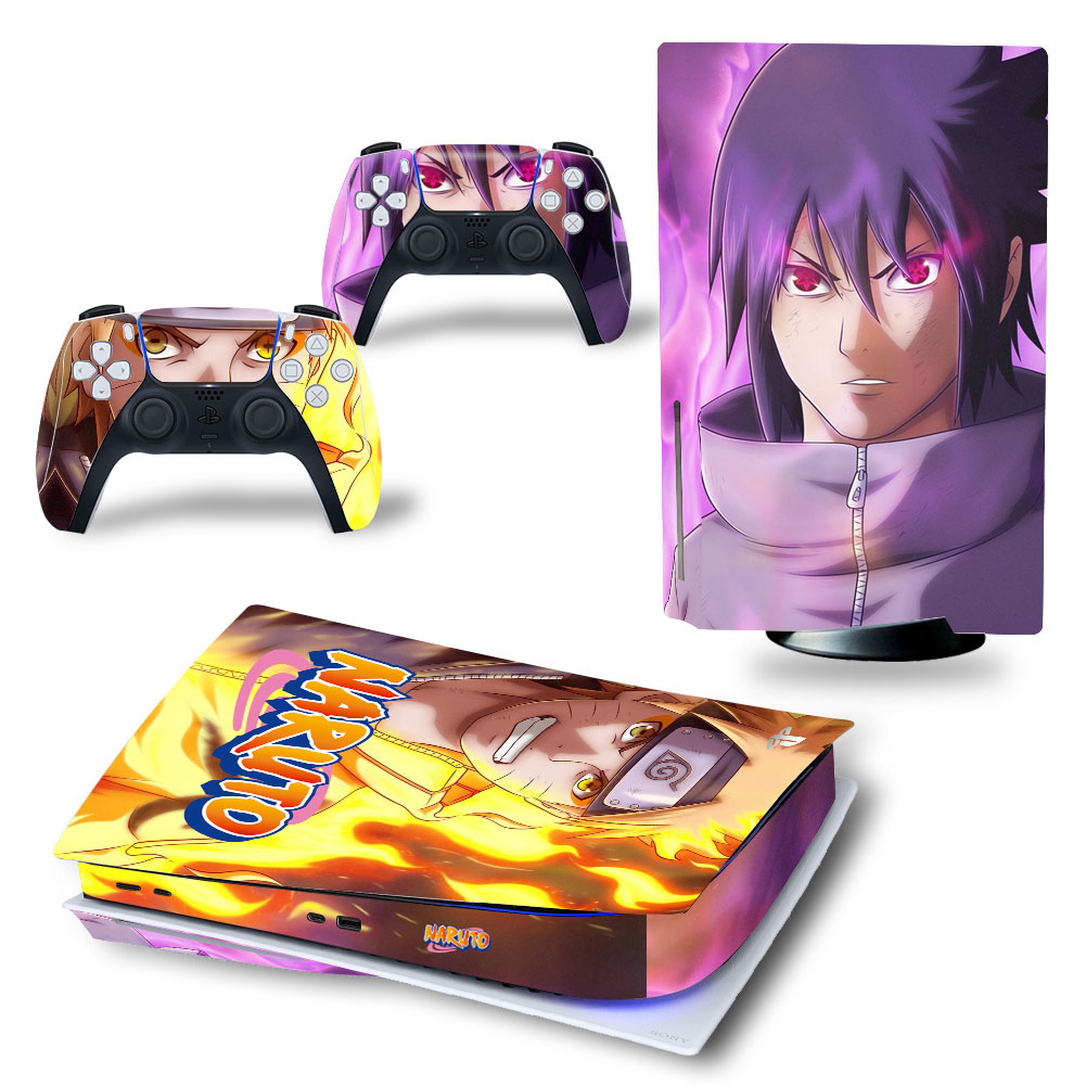 PS5 Disk SLIM Anime NARUTO Skin, PS5 Disk Protector Skin