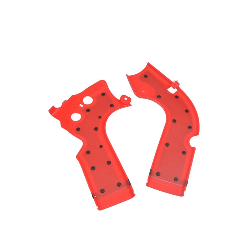 Motorcycle Frame Guard Cover Protection Protector Replacement Spare Parts for Honda CRF250R CRF450R CRF 250R 450R 201-2016 Red. 
