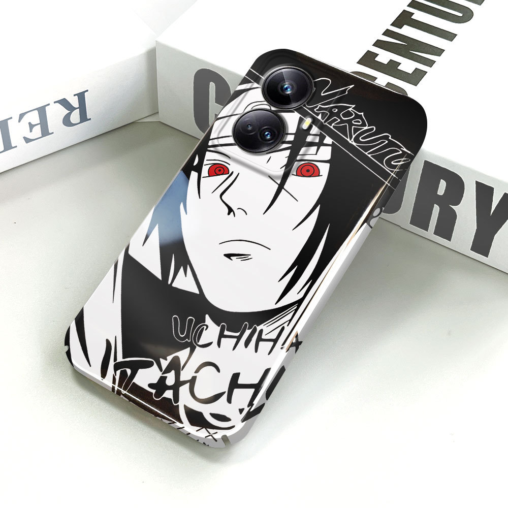 TA for Realme 10 Pro Plus 5G Back Cover Sketch Naruto New Stylish Film Phone Case Light Thin Anti Fall Acrylic Hard Protective Cover. 