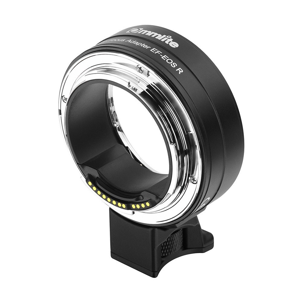 Commlite CM-EF-EOS R Lens Mount Adapter Electronic Auto Focus Mount Adapter with IS Function Aperture Control for Canon EF/EF Lens to Fit for Canon EOS R RF ount Full Frame Camera