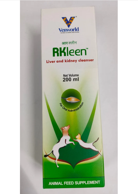 Animal Feed Supplement 200ml Venworld Rkleen Syrup,