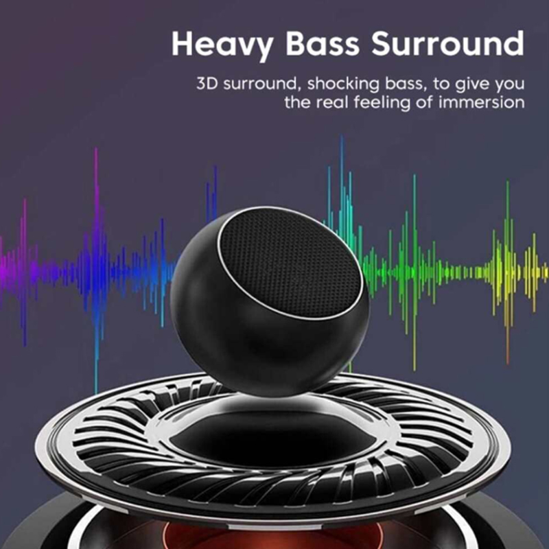 Wireless Speaker M3 Mini Bluetooth Speaker Portable Metal Music Box Subwoofer Caixa De Som Bluetooth TWS Waterproof Speaker Free. 