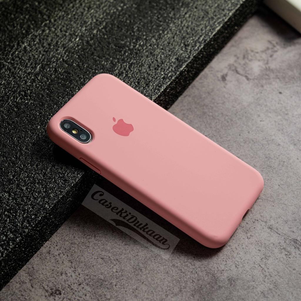 Silicon Case For Iphone X/Xs With Logo Phone Back Cover Phone