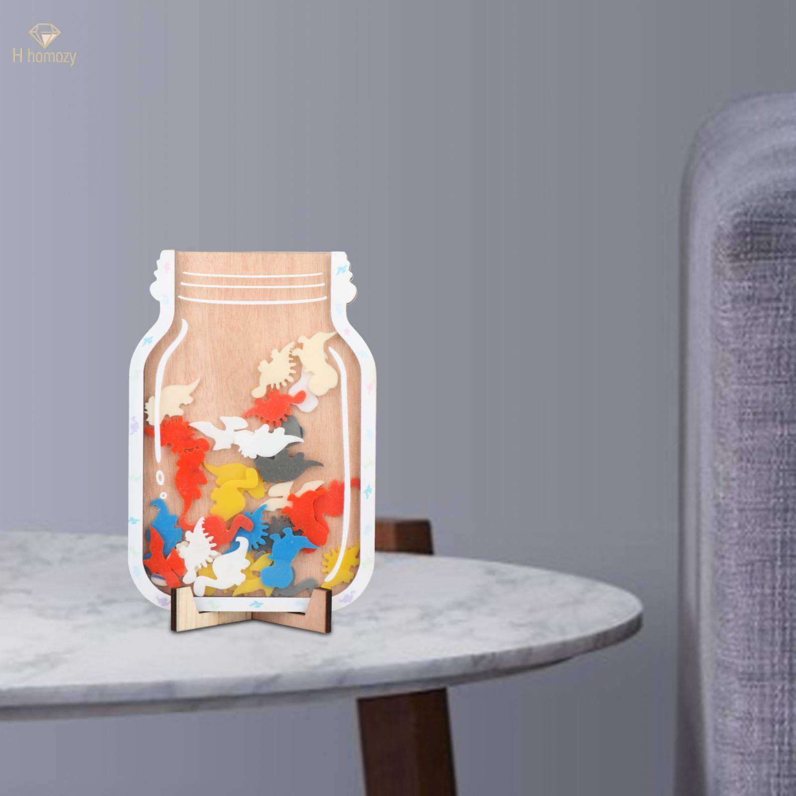 Kids Motivational Jar Desktop Decorations Good Behaviour Prize Jar for Home. 