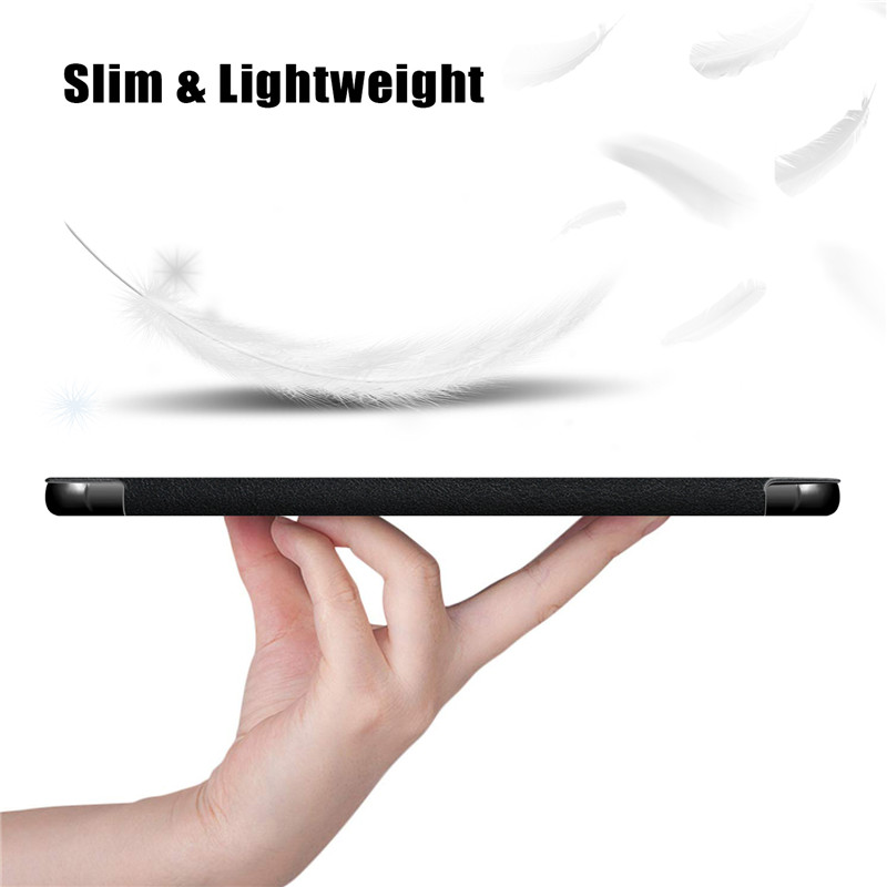 For Samsung Galaxy Tab S6 Lite 10.4 SM-P610 SM-P615 Case Slim Tri-fold Magnetic Smart Flip Cover Full Coverage Casing. 
