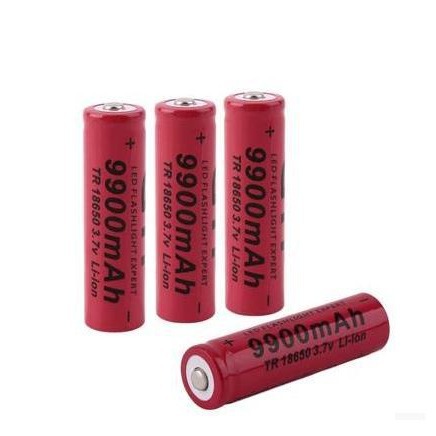 GTF 18650 Lithium Battery 9900mAh Large Capacity Flashlight Rechargeable Battery. 