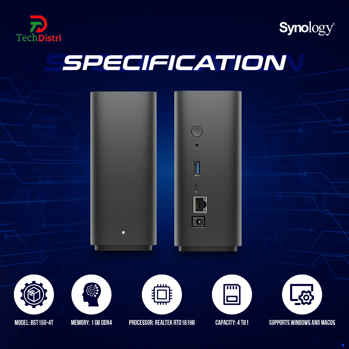 BeeStation: BST150-4T| Create a Personal Cloud in Minutes With Beestation | (Synology NAS)(Beestation). 