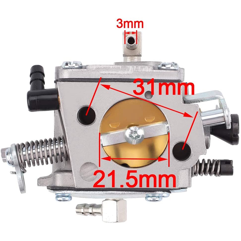 TS400 Carburetor Carb for Air Filter Kit Fit STIHL TS400 TS 400 Cut-Off Saw Replace 4223 120 0600 Tillotson HS-274E. 