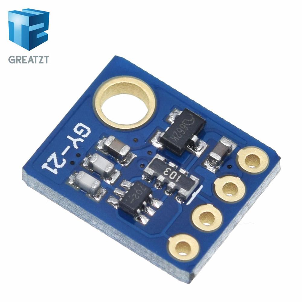 【happy one】Si7021 GY-21 Module Industrial Precision Humidity I2C IIC Module For Arduino Low Power CMOS IC Module. 