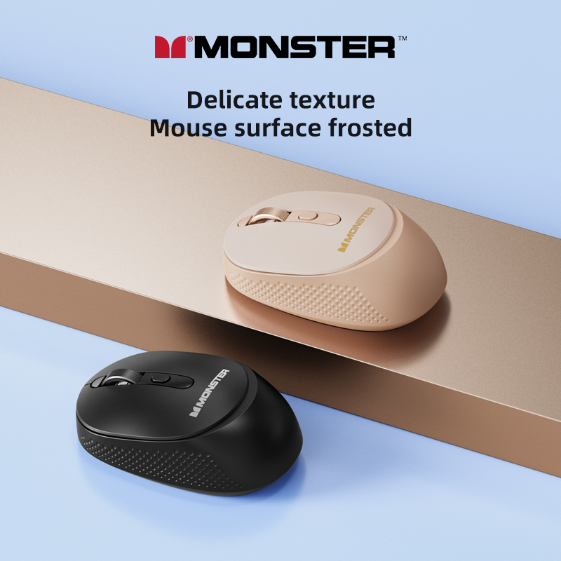 Greasy texture, suitable for PC fine hoice r M5 CMonste single-mode wireless gaming mouse is lightweight and comfortable. 