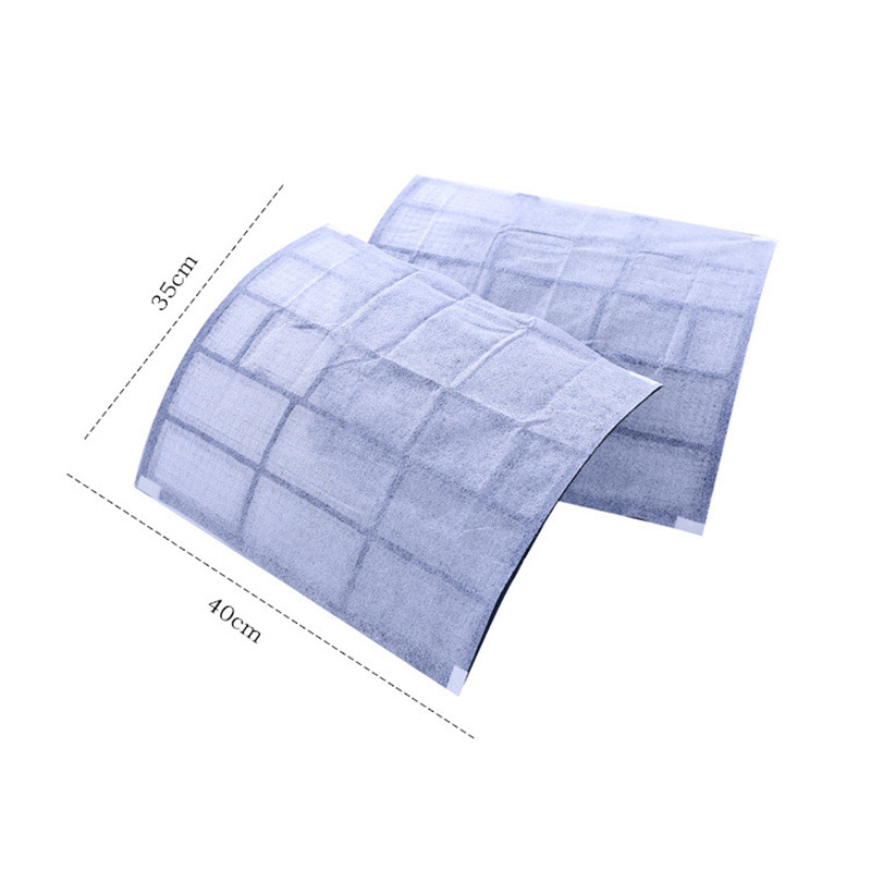 2Pcs/Bag Air Conditioner Filter Papers Anti-dust Net Air Conditioner Cleaning Purification Tools Parts Air Purifier Dust Filters. 