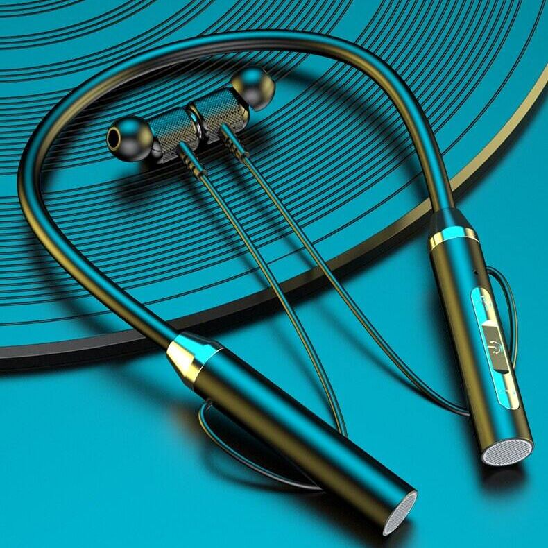 HM01 Neckband Wireless Magnet Gaming Headset BT 5.3 Earphone Wireless Headphone. 