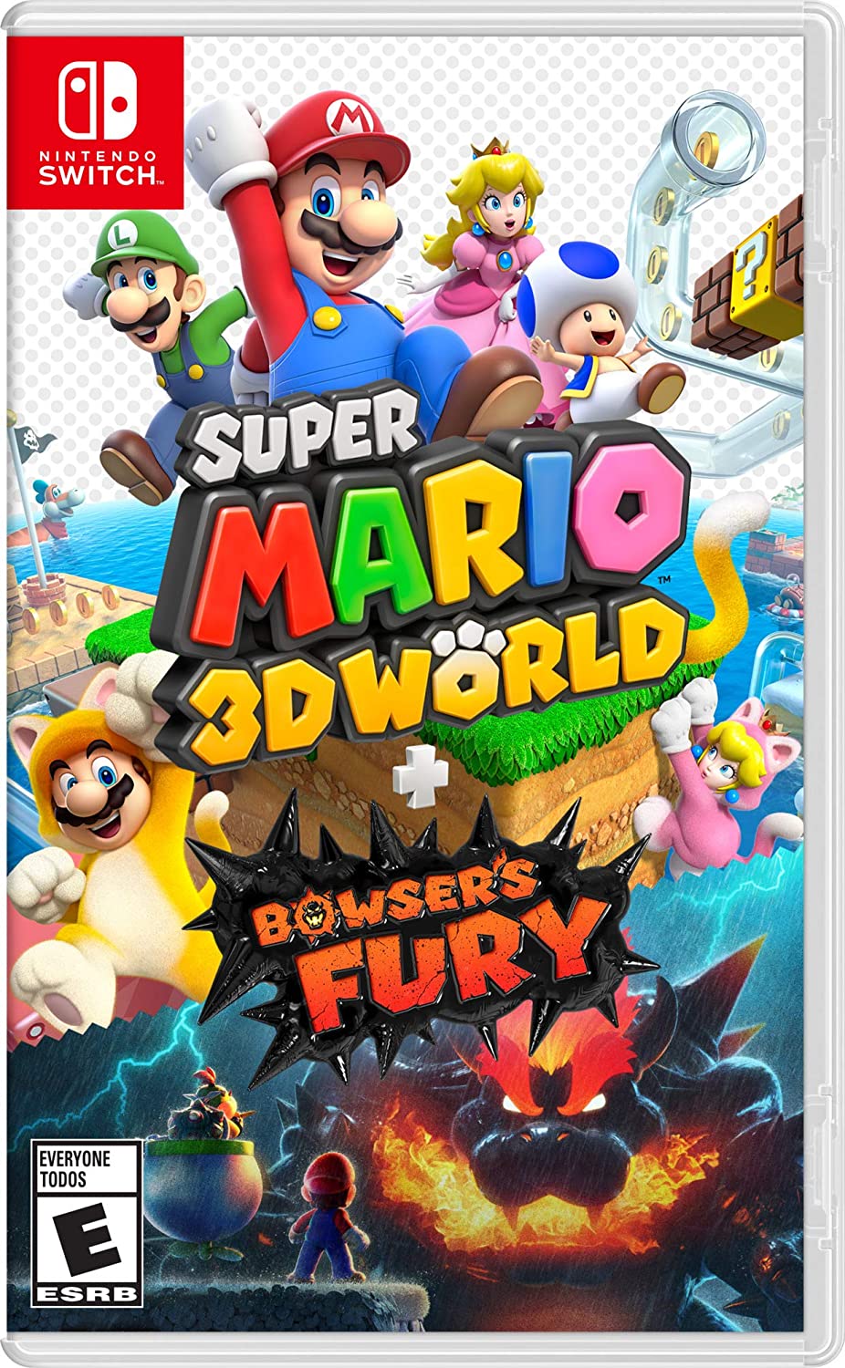 Super Mario 3D World for Nintendo Switch game. 