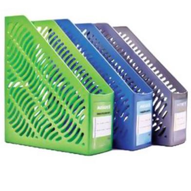 Wonder Work Plastic File Holder Office Desk Table Shelf Organizer Paper Document Folder Tray Rack Storage Magazine Frame for Home Office School Holder 1 piece. 