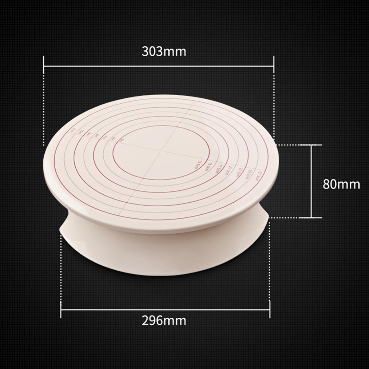 home appliance 12 Inch Cake Making Turntable Revolving Decorating Platform Stand DIY Display. 