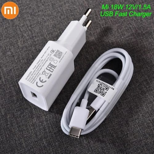 Original Xiaomi Redmi 8 Charger Fast Charge USB Type B PD 27W EU Adapter For Redmi 13R 12 8 9 9T 10 8A Poco C40 M3 Pro Mobile Phone. 