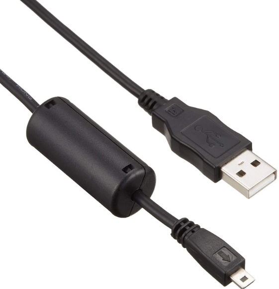 Nikon 1.5M USB Cable With Magnet Ring For Nikon Coolpix L19 L20 L100 S620 UC-E6 E4-black. 
